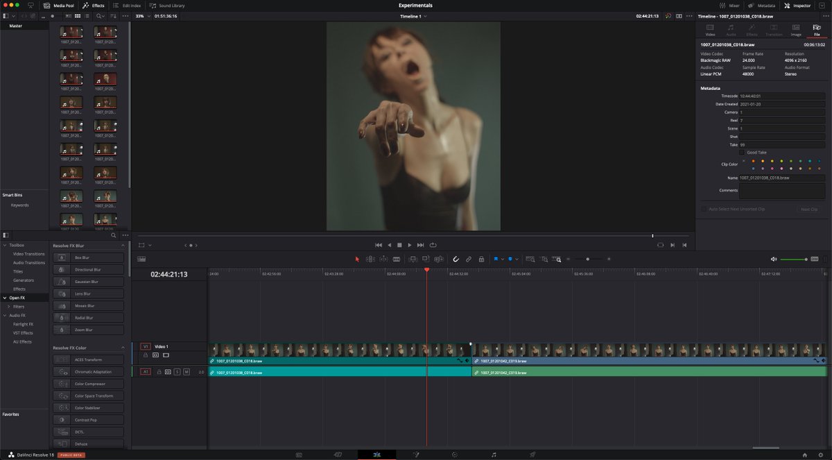 film_freako's tweet photo. The joy of working on your own crazy love projects thanks to the power of #NFTs 💚
This is a raw screen capture of me reviewing the footage of an upcoming #NFT collection I'm working on in collaboration with @Nico_F_T 
Prepare for a mind fucking Fashion Cosmic Horror #NFTFilm 📹 https://t.co/lyy4Qzg130