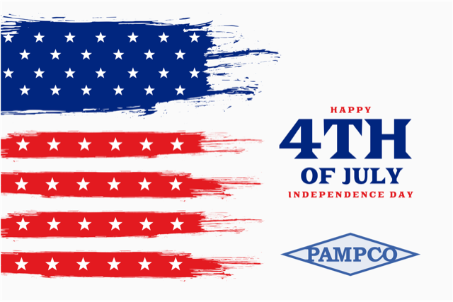 PAMPCO1911's tweet photo. Happy 4th of July! Wishing everyone a safe, healthy, happy day from the PAMPCO Family to Yours!
https://t.co/53DJzKZkl6 https://t.co/ZQs9wibcf2