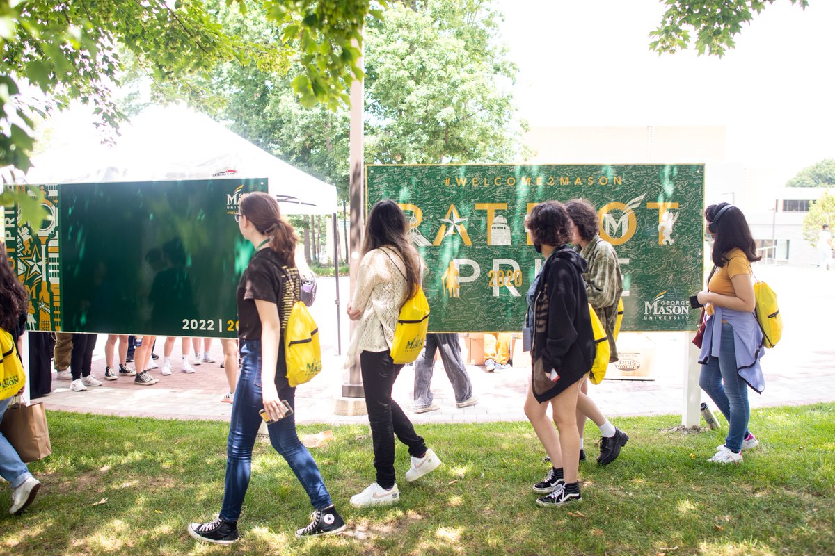 George Mason University tweet media