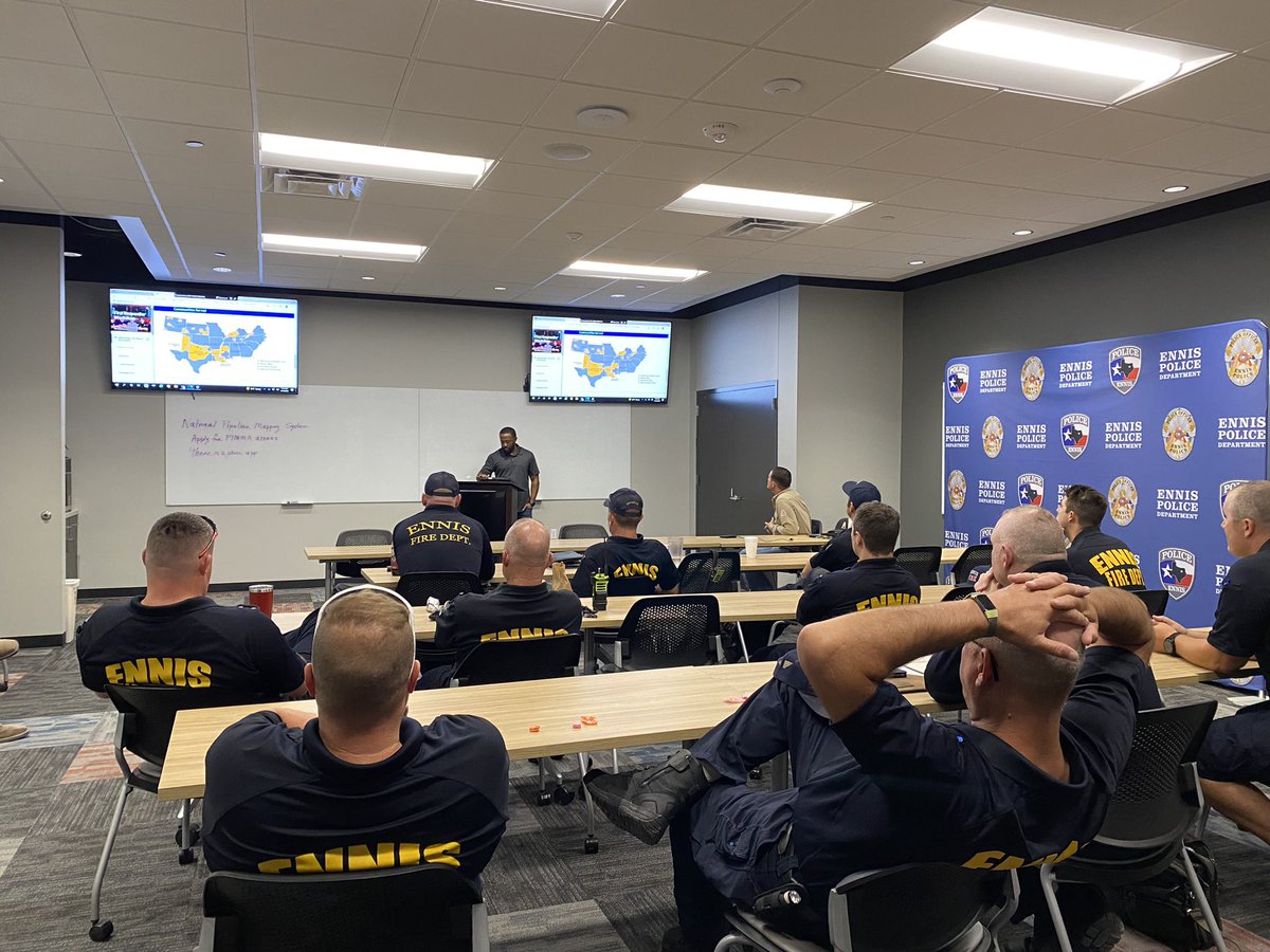 Partnerships with our first responders continue to help keep our communities safe. Thank you <a href="/visitennistexas/">Visit Ennis, Texas Archived</a> Ennis Fire Department! #firstrespondertraining #fuelingsafeandthrivingcommunities