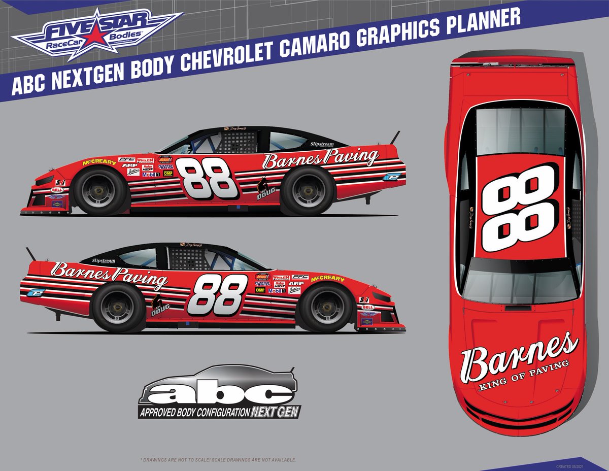 DougBarnesJr88's tweet photo. This is the @DaleJr throwback we’ll be racing next weekend @DominionRaceway! Thank you everyone for voting!! I’m excited to get the car wrapped and show everyone what it’ll look like in person! https://t.co/rtYUHkwVQV