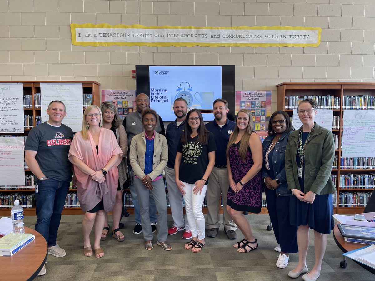 Honored to spend the week with this amazing group of Aspiring Leaders ⁦<a href="/LexingtonOne/">Lexington County School District One</a>⁩ learning, reflecting and growing. The best is yet to come. #leadershipmatters