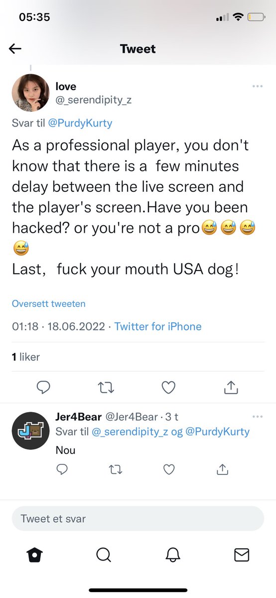 NOOBSKVI's tweet photo. @PurdyKurty Shhh you dog @PurdyKurty ;) https://t.co/2DGW6ECwBt