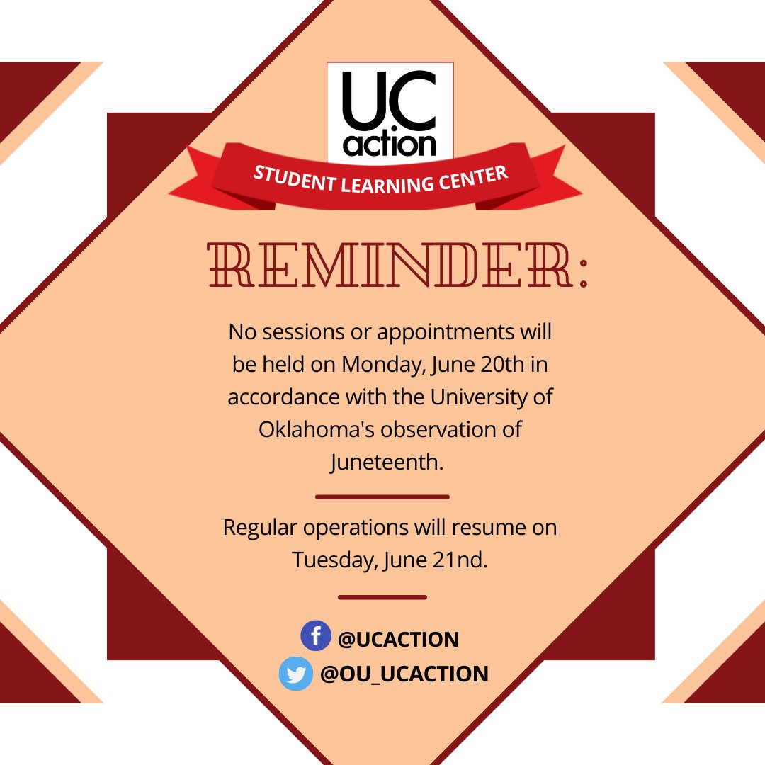 In observance of Juneteenth, no sessions or appointments will be held on Monday. Happy Juneteenth!