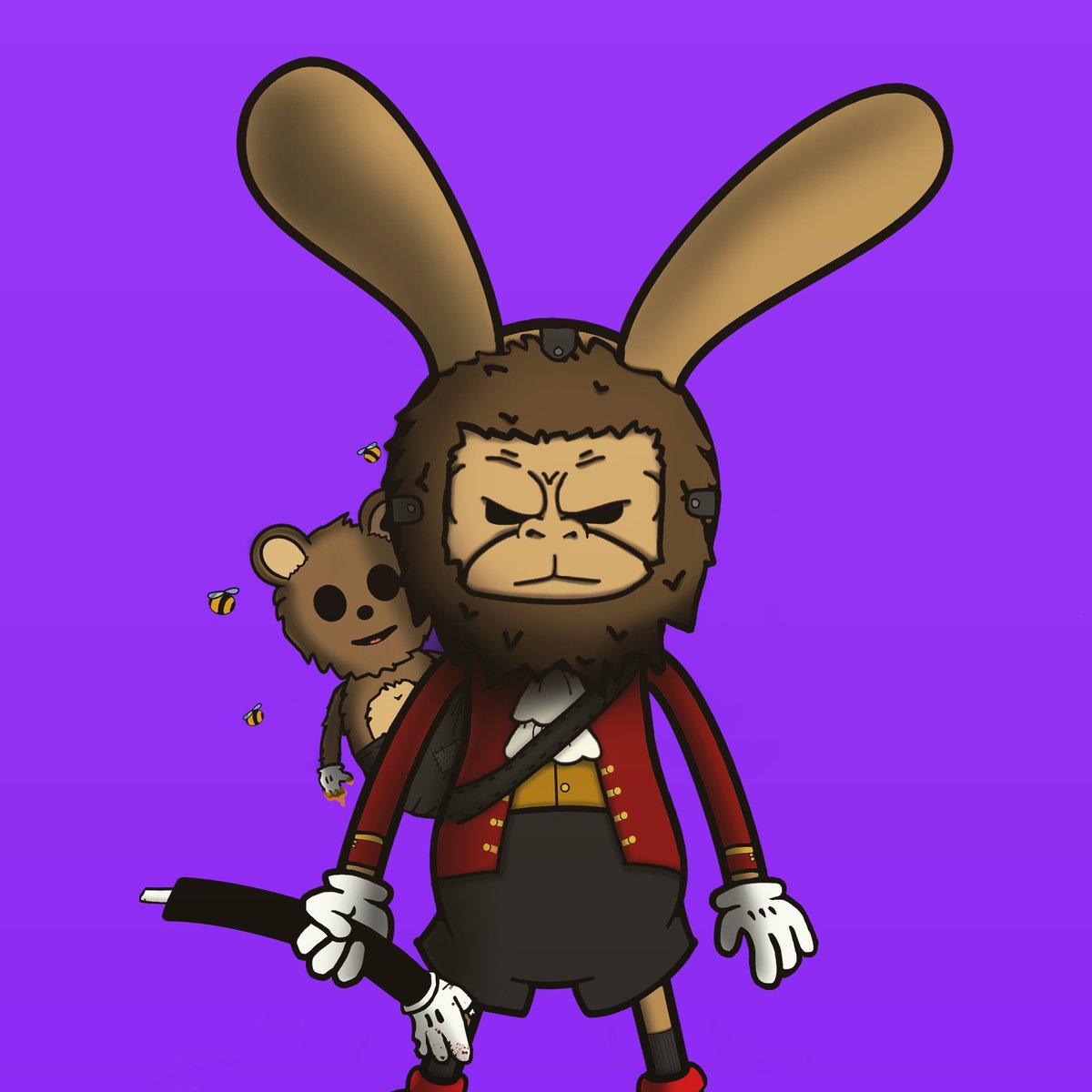 RowdyToonz's tweet photo. More traits coming soon! 👀 what blockchain should we launch the project on? 

#nfts #nft #nftart #nftartist #bunny #cryptoart #digitalart #nftcommunity #art #crypto https://t.co/AJwG1y5hrY