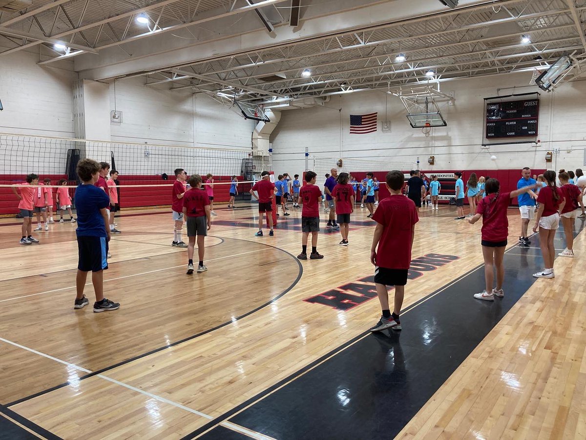 MsGralish's tweet photo. We may not have triumphed on the volleyball court, but this team definitely won my heart!!! ❤️🏐❤️ #hmsvolleyball2022 @HaddonfieldMS https://t.co/3hyfaNZmfp