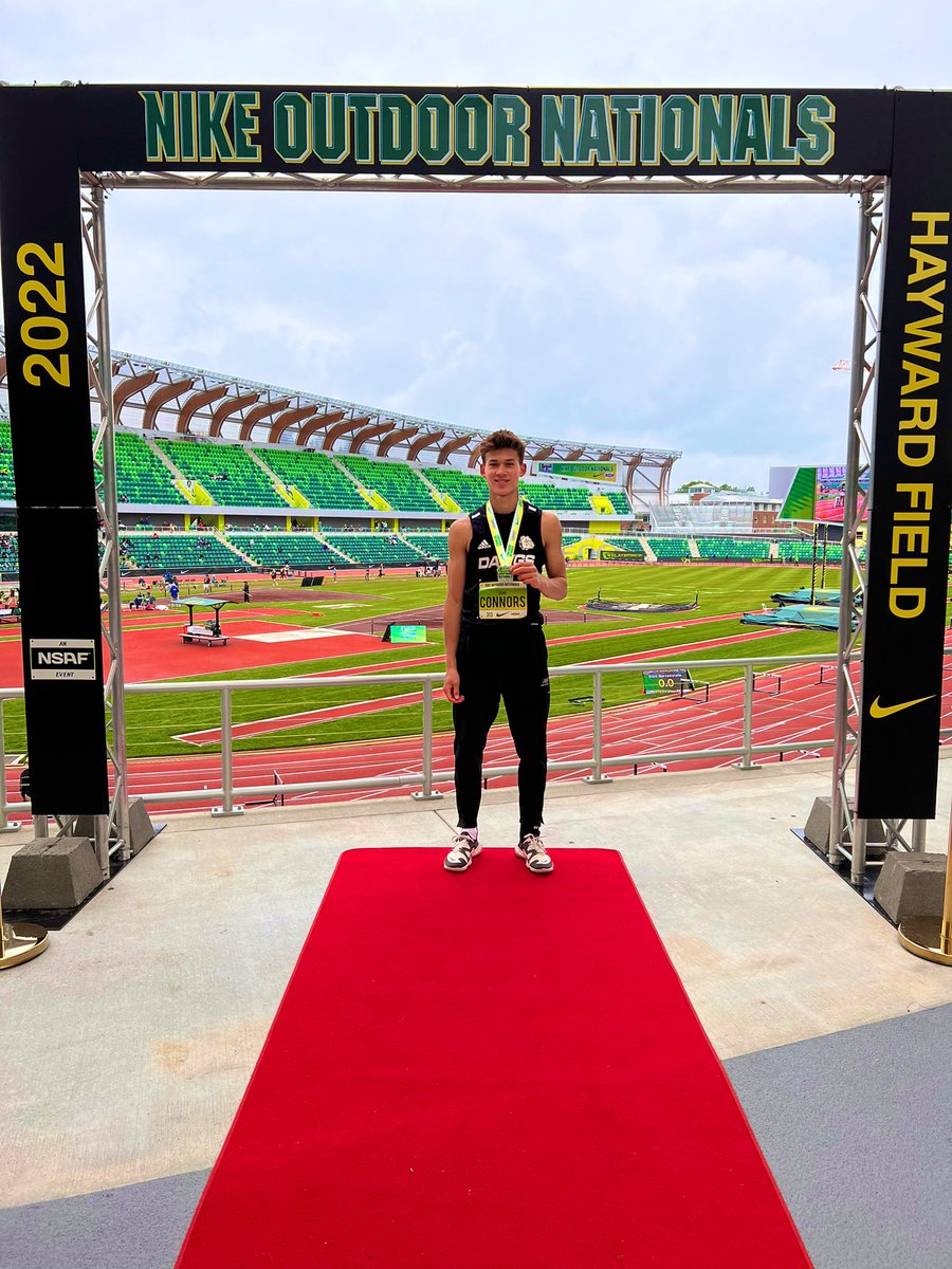 3rd place for high jump at Nike Outdoor Nationals!