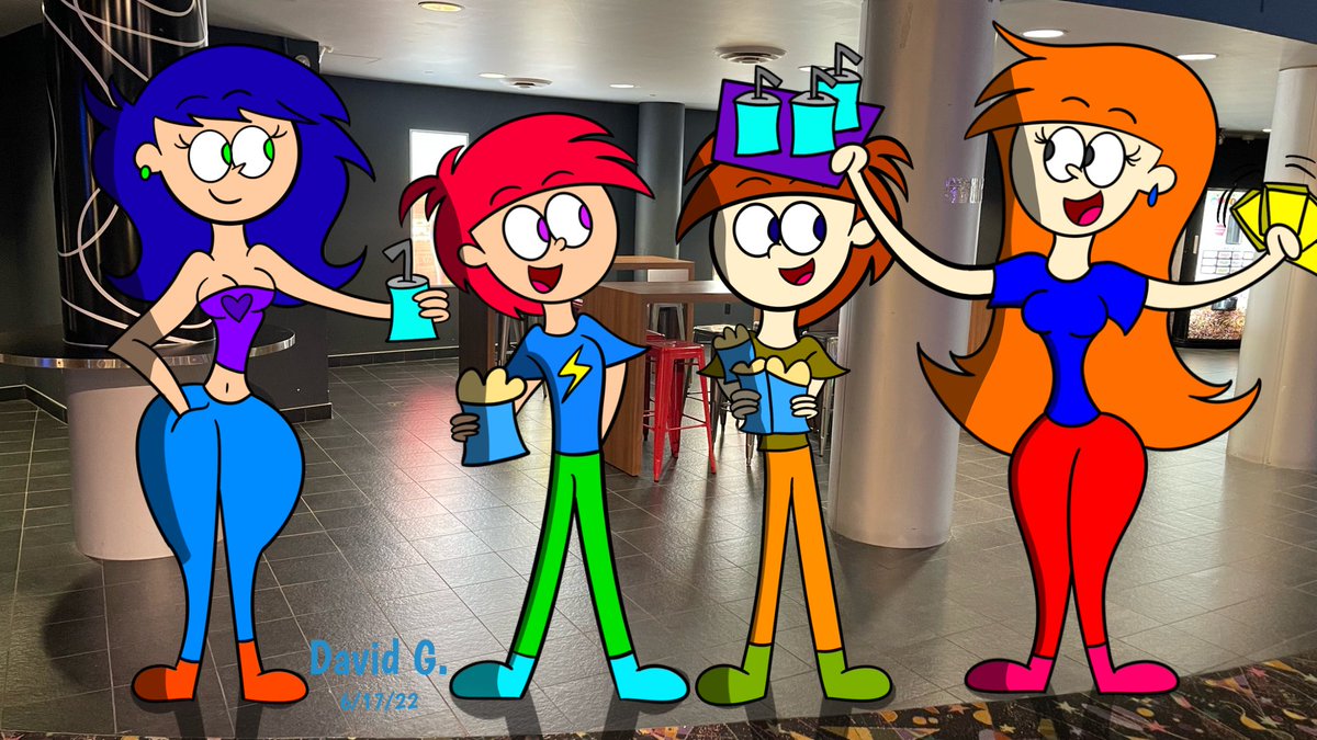 SparkCartoons's tweet photo. Simon and the gang are at the movies right now, preparing themselves for a new movie.
(Photo taken April 22nd, 2022)
#SimonAndPals #AtTheMovies #Lightyear #ToonsInRealLife #BlueLightningDoodles #BlueLightningEntertainment #BlueLightningCartoons #BlueLightningAnimationStudios https://t.co/9OJdifIzui