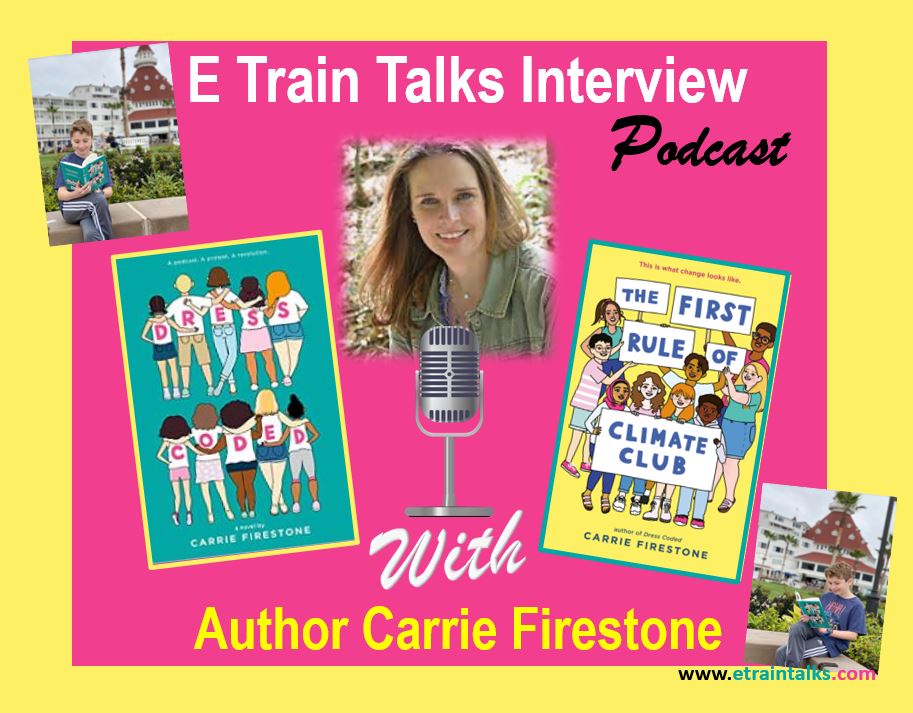 ETrainsWorld's tweet photo. My #interview discussion with #MG #Author & #SocialJustice #Activist @CLLFirestone is a much needed reminder that some things are worth fighting for!
Listen & learn about #EverythingBooks, #activism & more!
https://t.co/QMxD91VghM
#kidlit #climatechange #bookposse #reading #book https://t.co/aKEHkUHuvR