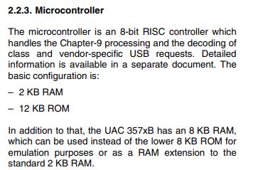 joshumax's tweet photo. Does anyone happen to have the datasheet on the microcontroller used in the #Micronas UAC 35xx (e.g. 
3576B) series USB codec? Can't seem to find it anywhere... https://t.co/NyG6Z65HpI