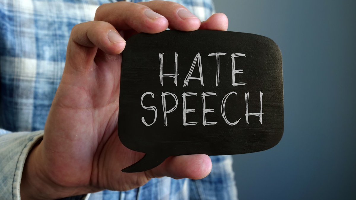 coe's tweet photo. It's International Day for Countering Hate Speech.

Join us in saying #NoToHate today &amp; everyday! #HateSpeech is a serious threat to human rights, democracy and rule of law.

The new #CoE guidelines on countering hate speech show the way forward for states
https://t.co/1mt6IfFxgo https://t.co/S8zvlPQyvB