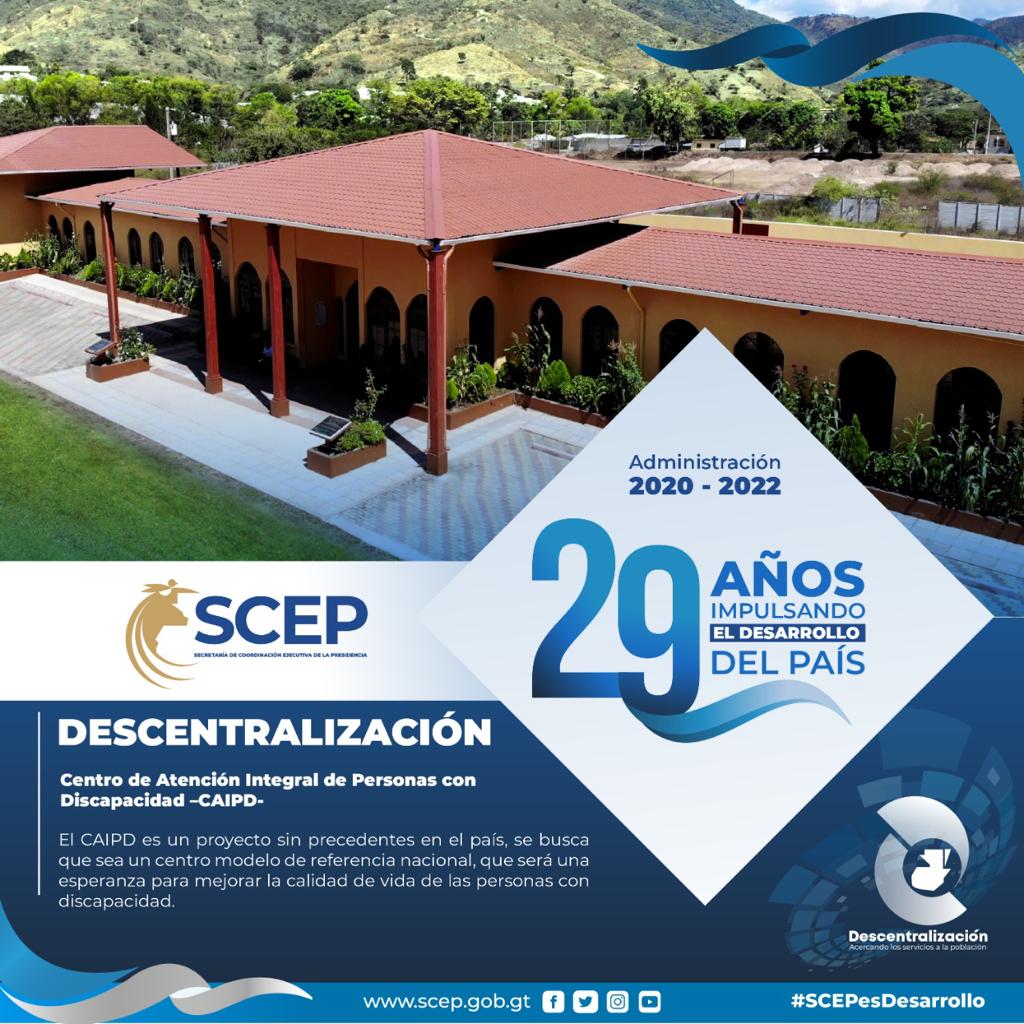 SCEPgt's tweet photo. #Descentralización | #CAIPD es un proyecto sin precedentes y de referencia para para los demás departamentos del país. 

#Sabado18Dejunio
#29AñosImpulsandoDesarrollo
#SCEPesDesarrollo https://t.co/hC3YRDWild