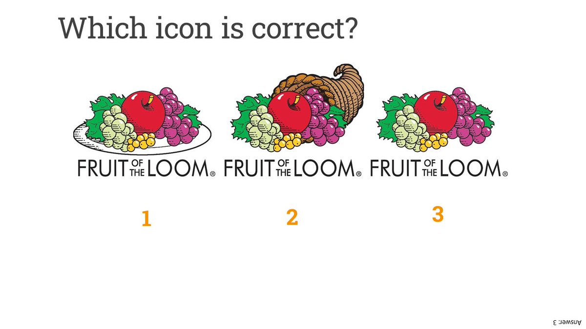 Excited to announce that my first first-author paper with <a href="/WilmaBainbridge/">Wilma Bainbridge</a> has been accepted at Psych Science! (preprint: psyarxiv.com/nzh3s/) We show that some icons elicit a shared &amp; specific false memory across people, which we dub the Visual Mandela Effect! 1/7
