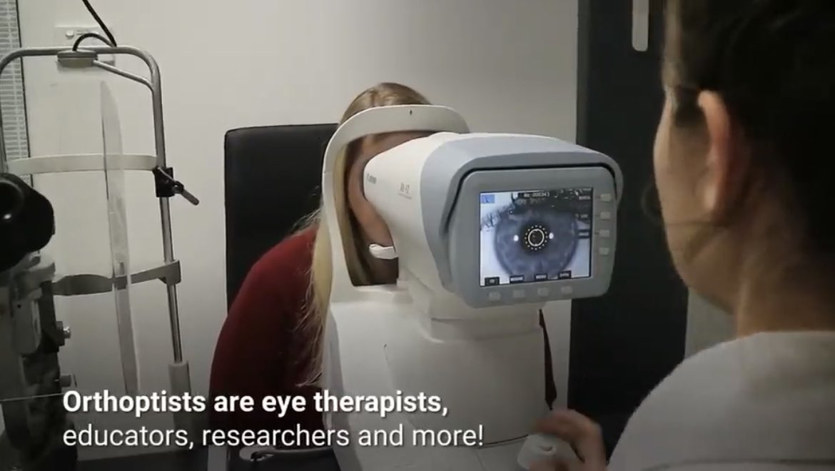 OrthopticsAU's tweet photo. Where can orthoptics take you?
Check out one of our promotional videos being used for the 2022 Sydney Film Festival. You can also watch it on-screen in Pitt Street and Martin Place until 19 June! https://t.co/5O8qEDlmD1 https://t.co/GeTReWDUyB