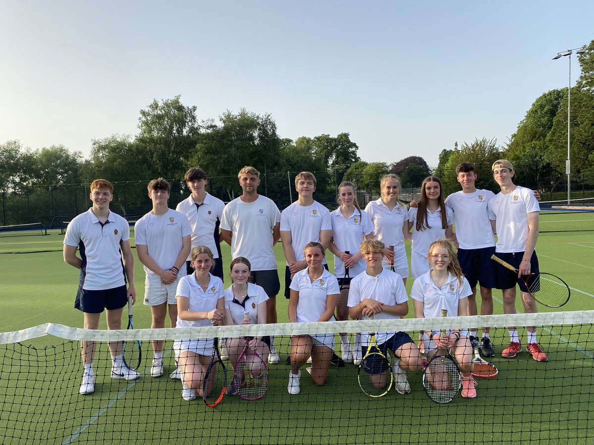 WarminsterSport's tweet photo. What a brilliant evening of sport. Our first mixed doubles fixture with @DownsideSport was a tremendous success. Amazing tennis displayed by both sides, with all matches being played in the perfect spirit- see you next year! Special thanks to Mr Hunter and Austin on the BBQ! https://t.co/uYNlqxt9w7