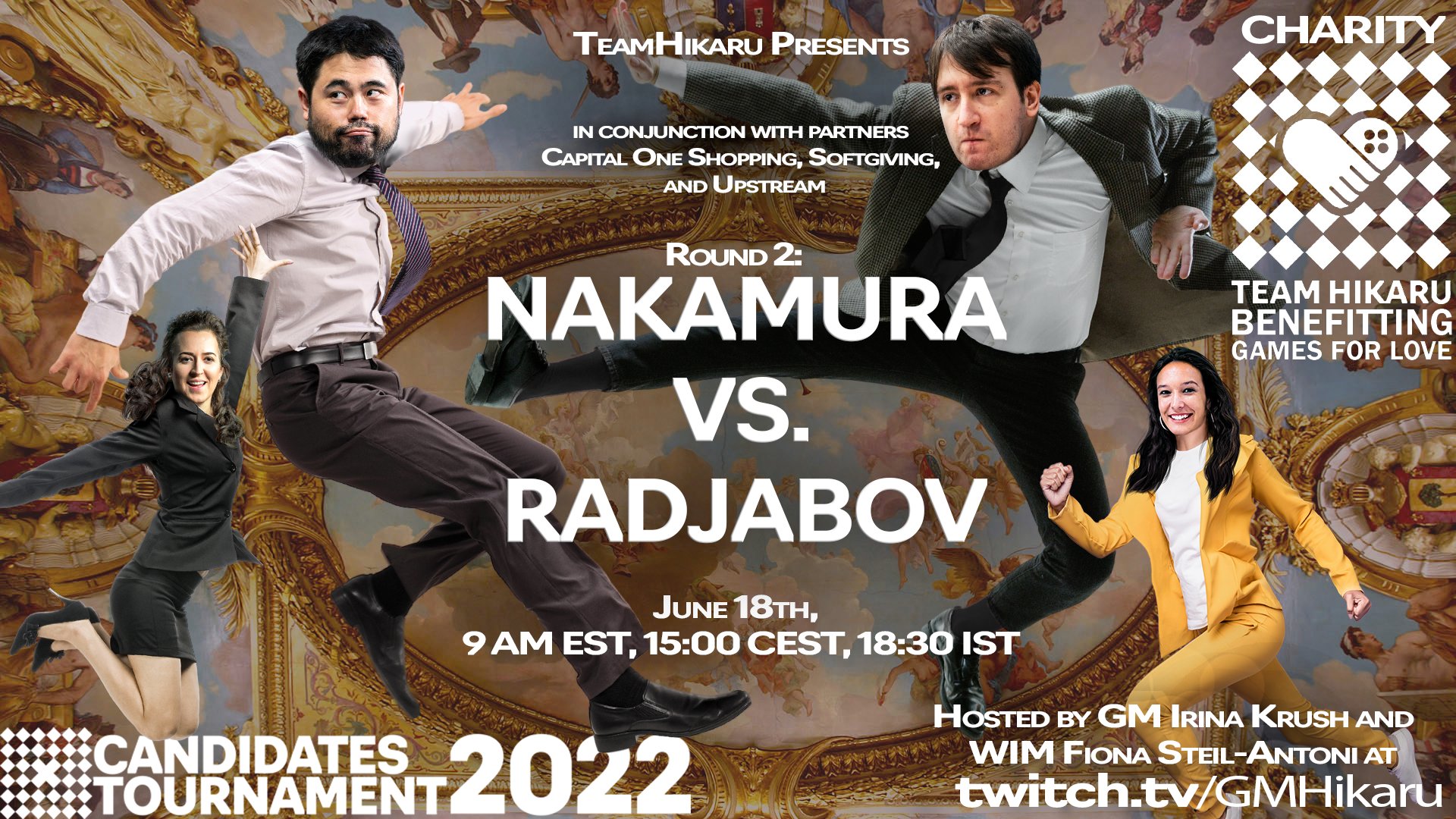 Hikaru Nakamura on X: Apparently this is a match twitch wanted to