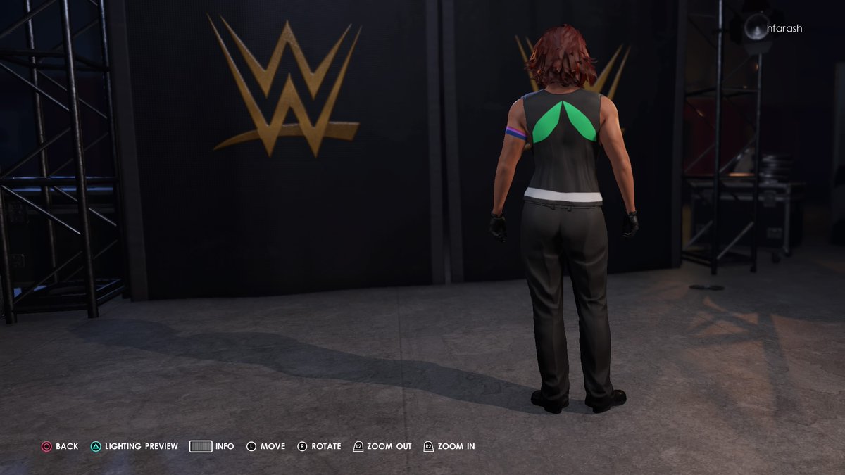 HFA_Productions's tweet photo. There are maybe three people in the AES universe that would willingly wear a (sort of) Takeshi Hongo cosplay to a wrestling event and Abby is one of them https://t.co/dBvNGNSqjr