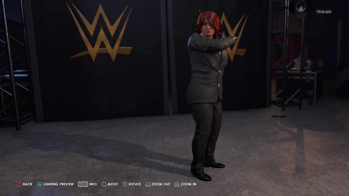 HFA_Productions's tweet photo. There are maybe three people in the AES universe that would willingly wear a (sort of) Takeshi Hongo cosplay to a wrestling event and Abby is one of them https://t.co/dBvNGNSqjr