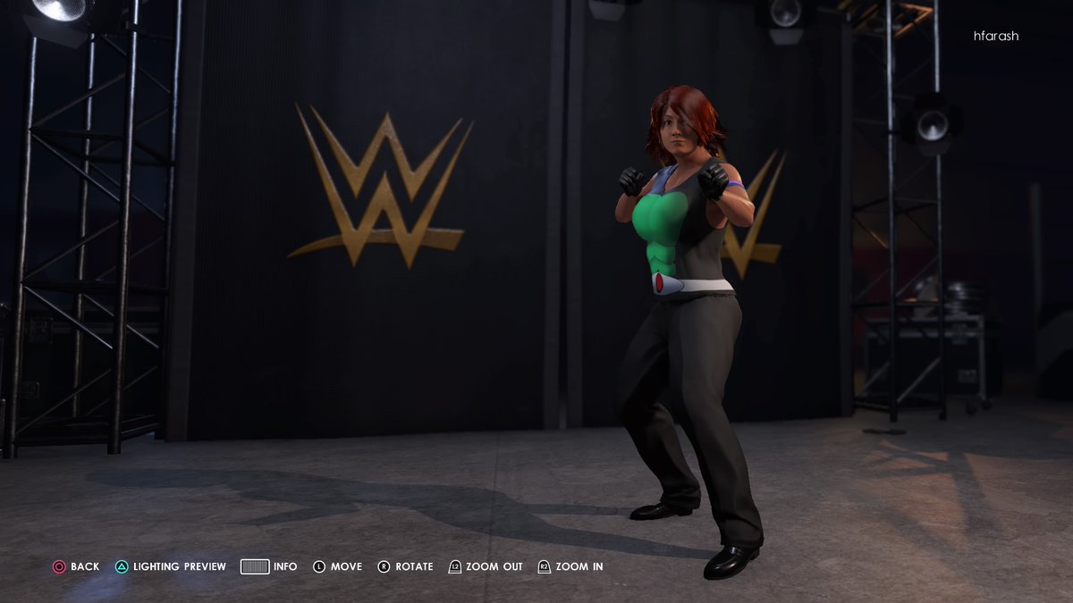 HFA_Productions's tweet photo. There are maybe three people in the AES universe that would willingly wear a (sort of) Takeshi Hongo cosplay to a wrestling event and Abby is one of them https://t.co/dBvNGNSqjr