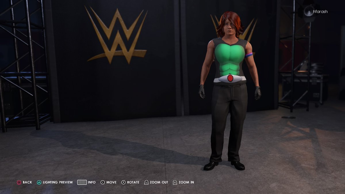 HFA_Productions's tweet photo. There are maybe three people in the AES universe that would willingly wear a (sort of) Takeshi Hongo cosplay to a wrestling event and Abby is one of them https://t.co/dBvNGNSqjr
