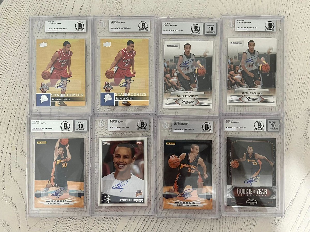 shopfancrate's tweet photo. Every Drop #3 box will include one Beckett Authenticated and Encapsulated Autographed card from #NBAFinalsMVP #StephenCurry! 🏆 Check out what you could pull. 🔥

Pre-order your box NOW at https://t.co/RZRRMYsGNH. 📦 https://t.co/YnPZAyn9kE