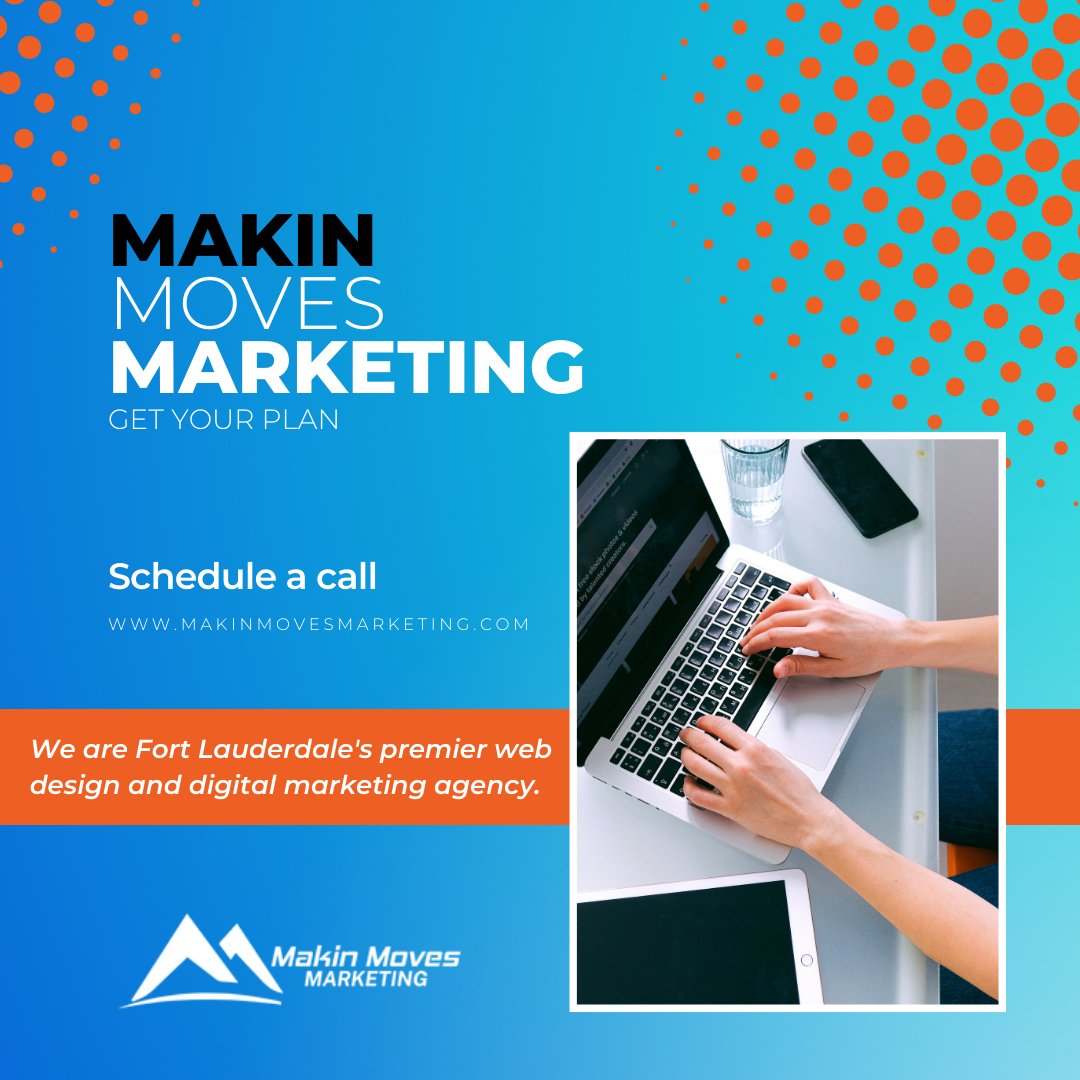 MakinMarketing's tweet photo. We initially had a small number of clients, but have since grown to become Fort Lauderdale's top full-service web design and digital marketing agency. Despite our rapid growth and extensive expansion over the past few years, we have remained true to our fundamental principles. https://t.co/Vb0wenOIwl