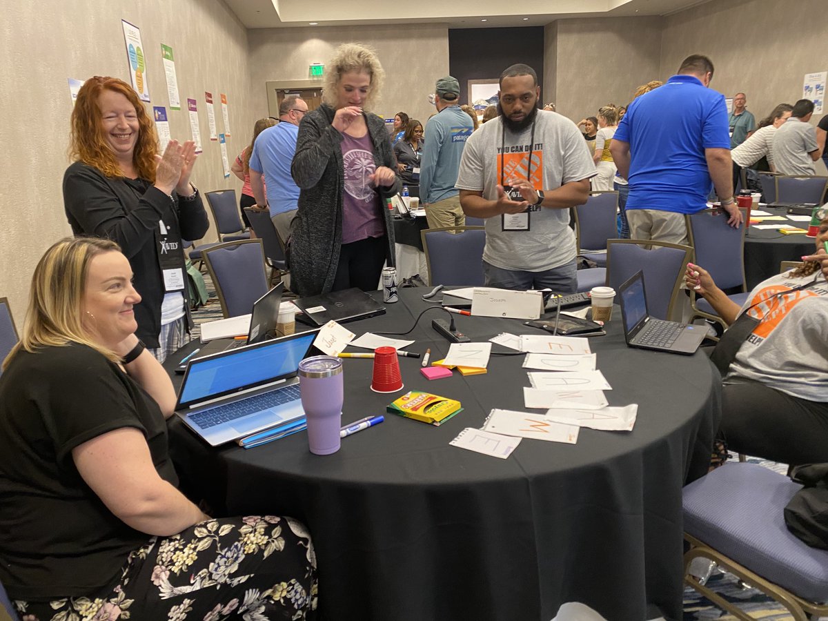 MsMoniWalker's tweet photo. Day 2 of @AVID4College Denver Summer Institute! Rigorous Classrooms - Words With Friends activity EDAMAME @flanders94 #AVID4Possibility #ThisIsAVID #AVIDSI22 https://t.co/S7GfPS0yHx
