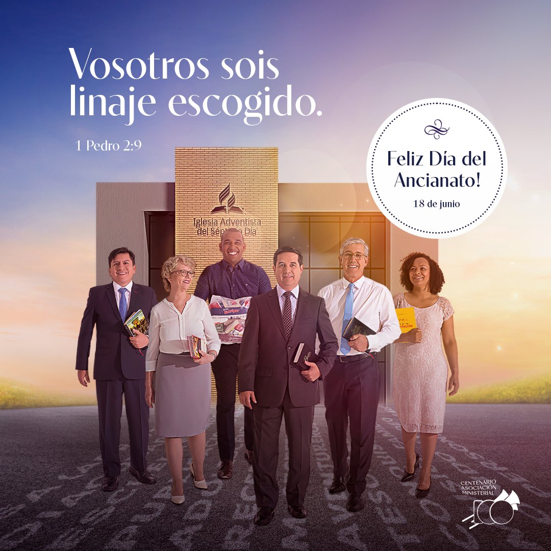 👨👩 Queremos extender un grato saludo a cada director de grupo y anciano por su ministerio, y su compromiso con la misión.

📖 "Mas vosotros sois linaje escogido..." 1 Pedro 2:9