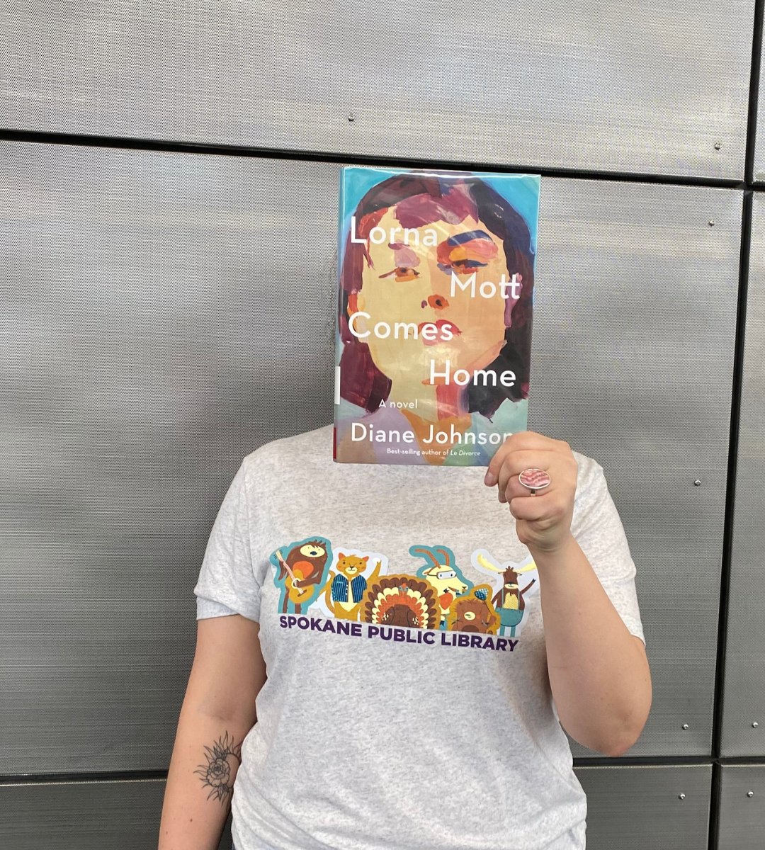spokanelibrary's tweet photo. Have a great summer, students! If you're looking for cool events throughout the summer, we have Summer Reading activities, challenges, and programs that are guaranteed to be a fun time. #BookfaceFriday

Image Caption: Person holding a book in front of their face. https://t.co/OpvDjEB7v4