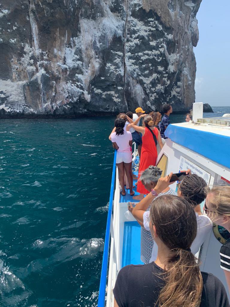 GODARDFLORENCE2's tweet photo. Un beau moment culturel et convivial à l’occasion de la cérémonie académique des olympiades de geosciences de Martinique. Merci à notre guide, tous les partenaires, les professeurs qui ont permis à tous les candidats de vivre une belle journée de découverte maritime#SVTMartinique https://t.co/riE4WWvjFY