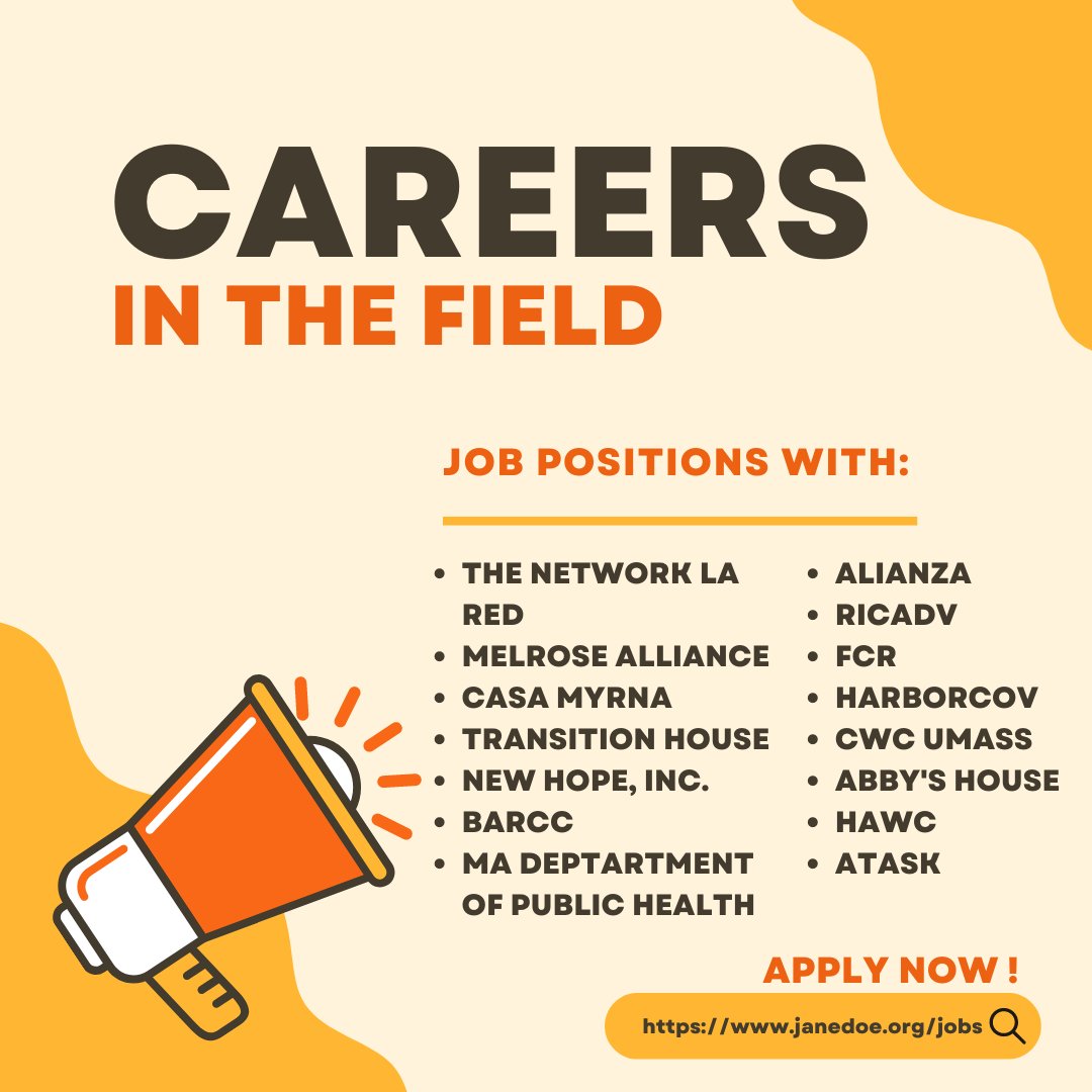 janedoe's tweet photo. Check out our job page at https://t.co/3iZBpAxeJI today to apply for positions in the field &amp; make a direct impact in survivors' lives. https://t.co/Tx6epeOgry