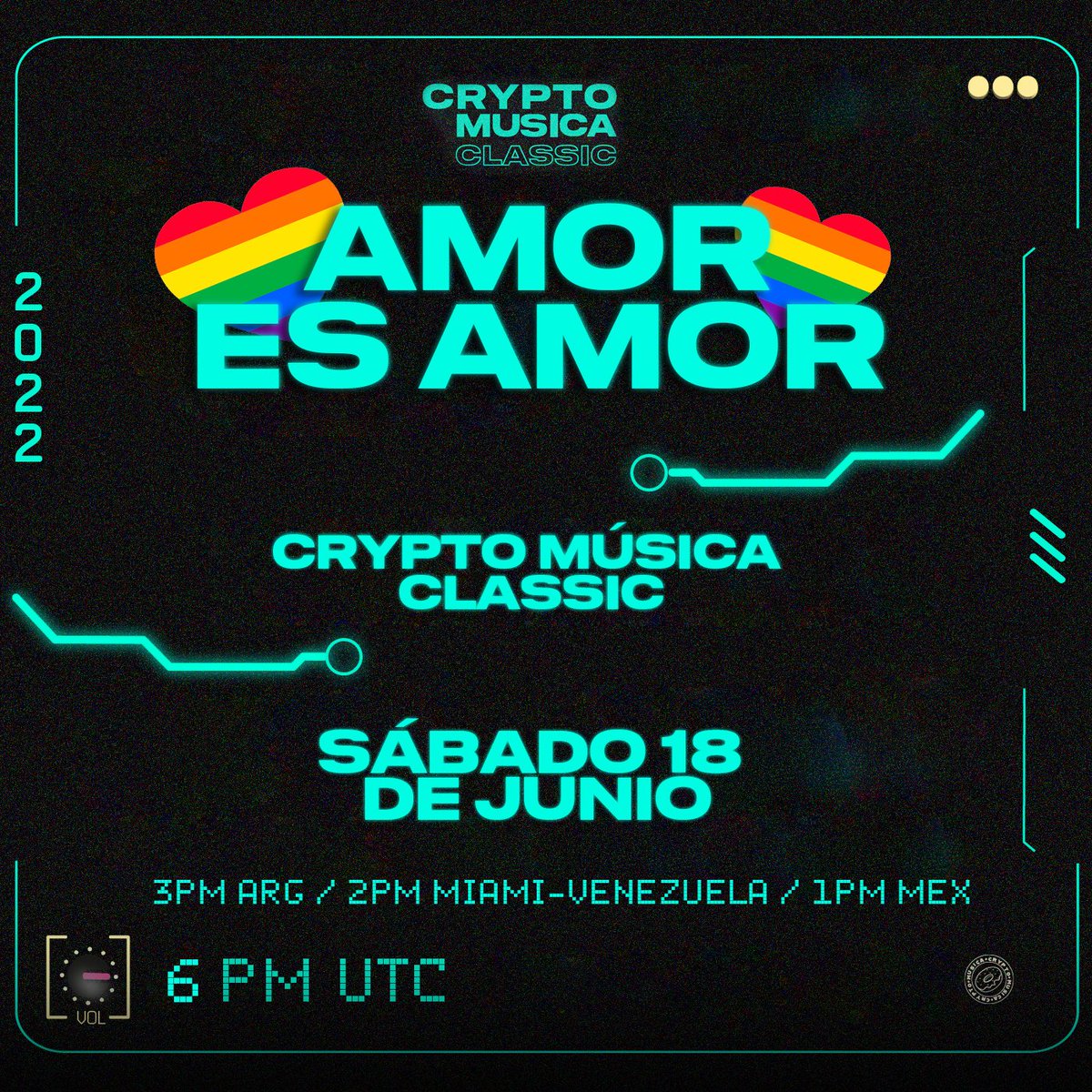 🏳️‍🌈 Este Sábado festejamos juntes el mes del orgullo🏳️‍🌈

<a href="/reinasalti/">saltï</a> nos acompaña para compartir sus proyectos🥰

👉Participa para ganarte un “Recopilatorio Vol.1” y apoyar el proyecto de lxs músicxs descentralizadxs!🎁

👋 @solencontraluz hostea

  #NFTGiveaways #nftmusic