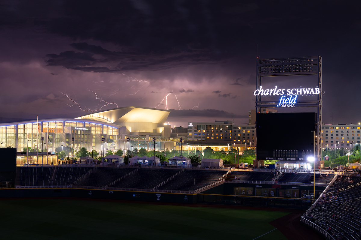 UNOmaha's tweet image. Now it feels like summer! ☀️⚾️🕶

Who made it to last nights opening ceremonies for CWS? 👇

If you make your way to CWS this year be sure to stop at the @uno_bookstore and get your Mav gear to rep UNO! 🤘