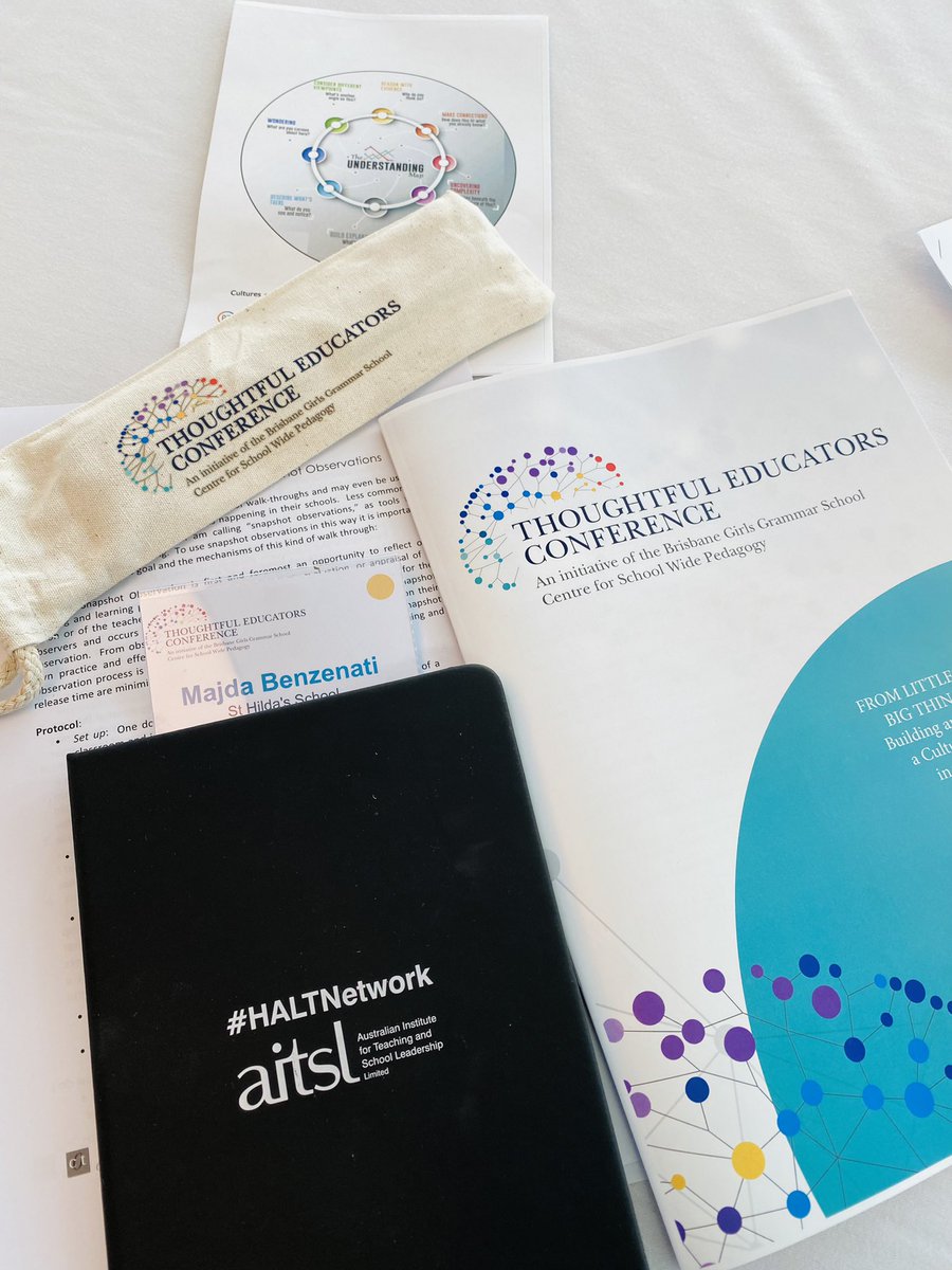 It’s all about thinking today 😇#thoughfuleducators <a href="/BGGS/">Brisbane Girls Grammar School</a>