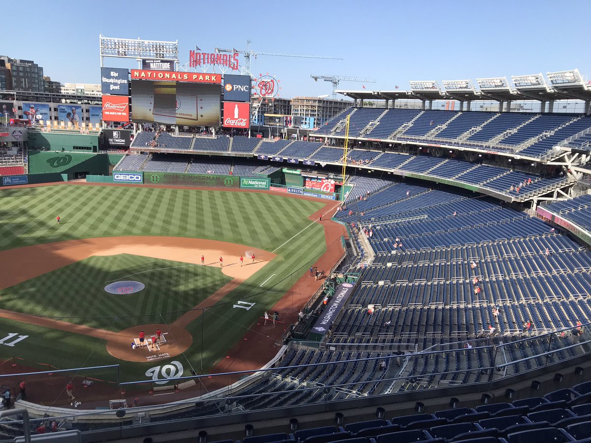 KSher309's tweet photo. Well, I wanted to be early. #Zimm #Employee11 @Nationals @LONTDC1 https://t.co/LcsG0C7Tp3