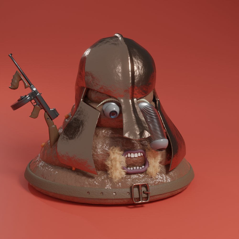 Sometimes you just have to acknowledge that a piece of turd can be impressive. #turdling 💩😂 #cnft #turd #CNFTProject