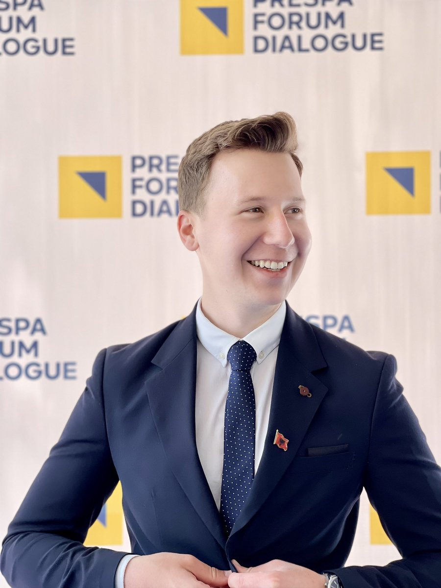 1klajdipriska's tweet photo. During my remarks representing the @NYC_Albania at the Prespa Forum Dialogue in Ohrid #PFD2022 https://t.co/sDoW7oVMH2