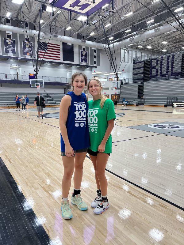 CoachKevinMoore's tweet photo. Shout out @TrabelJosie on her 3rd @IBCA_Coaches Top-100 Underclassmen Selection and the first for @LaneyBaker9.  Both are primed for great senior seasons.  A university is going to be lucky to get these two skilled competitors!
#Together https://t.co/uI1u0qvNRU