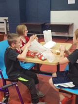 Fun in the sun builds big appetites. SFSP at Boys &amp; Girls Clubs and other community partners continue to bring smiles and nourishment to youth in Indiana.  
 #NoKidHungry