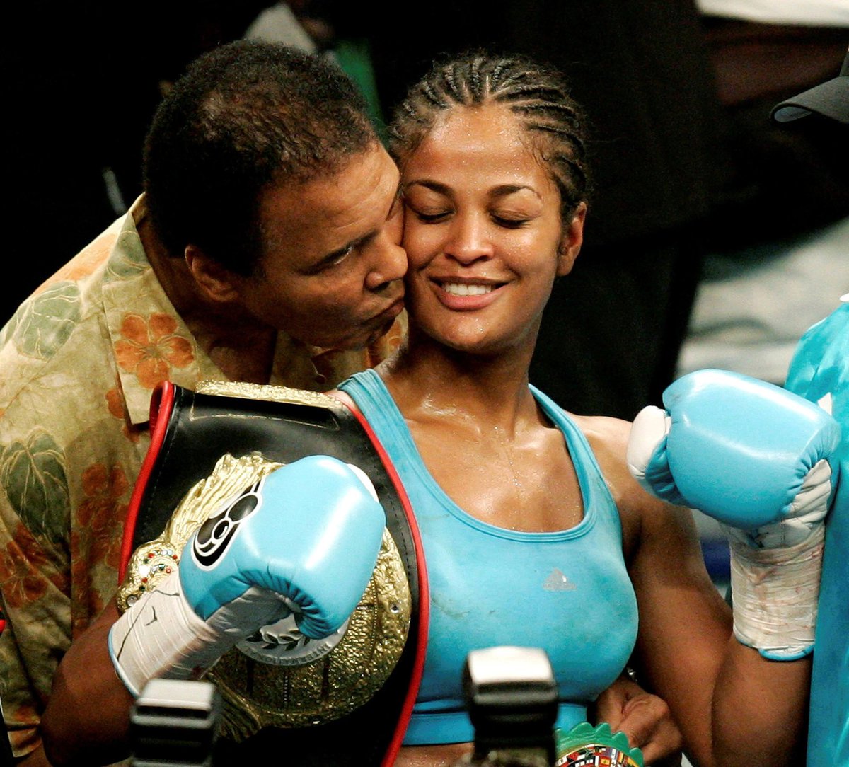 Congrats to <a href="/TheRealLailaAli/">Laila Ali</a> on her induction into the Boxing Hall of Fame! 🧡 

Laila joins her dad in the Hall, after going undefeated in her career with a record of 24 wins and 21 knockouts! 🥊

#BeGreat | #DoGreatThings