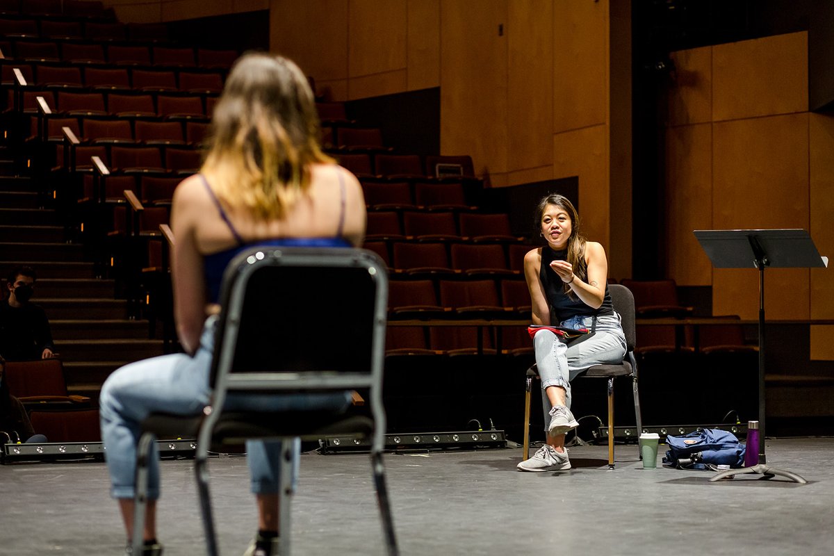 With Broadway <a href="/HamiltonMusical/">Hamilton</a> in Vancouver this month, CapU musical theatre students got the chance to experience a Masterclass and learn directly from Charlotte May Wen, one of the show’s lead actors.  bit.ly/3OlVVTw #musicaltheatre #CapilanoU <a href="/CapU_Theatre/">Capilano University Theatre</a>
