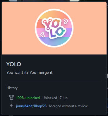 JonathanDent's tweet image. Well played! #github !! 😃