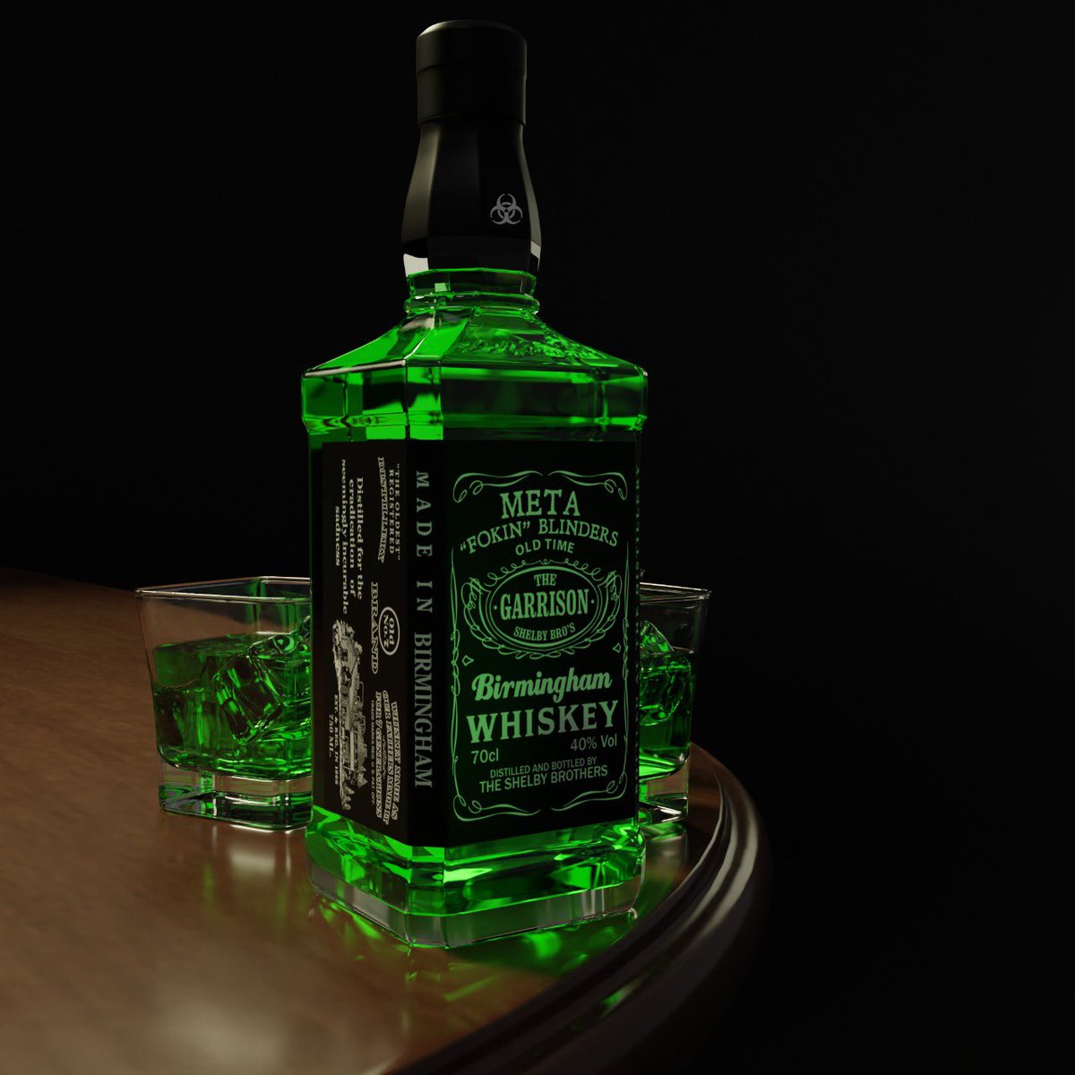 The green whiskey serves as a way of enhancing your Meta Fokin Blinder

It will allow you to transform the blinder in ways that were deemed not possible before.

Are you brave enough to make that step forward?

15 WL Spots-Follow,Like &amp; RT 

discord.gg/rXyHGDAy