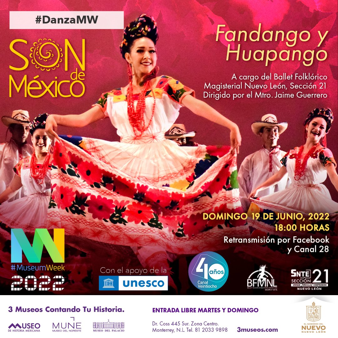 3museos's tweet photo. #MuseumWeek #MuseumWeekLatam #DanzaMW @MuseumWeek @canal28nl https://t.co/mgN9kGREOn