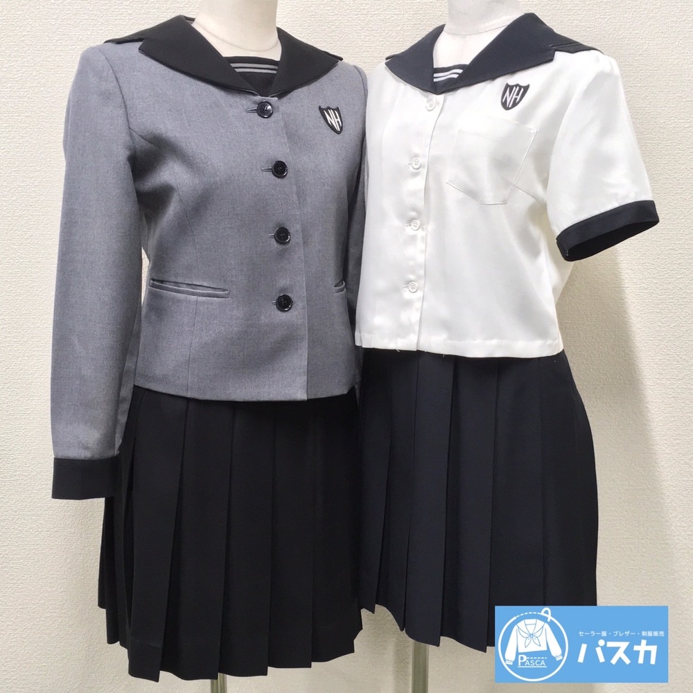 宮崎県 延岡高校 5点セット /9/9R/W69/ブレザー/セーラーブラウス