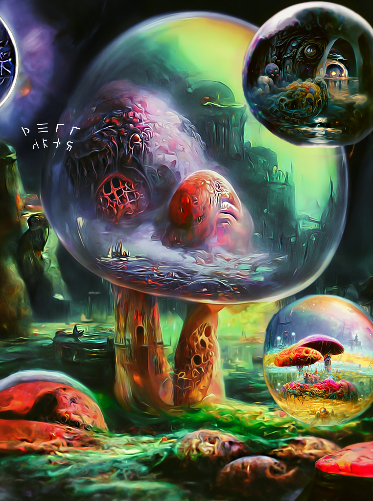 DareMcright's tweet photo. Good Afternoon NFT fam hope your weekend is starting off nice.
Here is another cool piece I'm experimenting with. 

#art #aiartist #nft #nfteers https://t.co/eT6y91sKBM