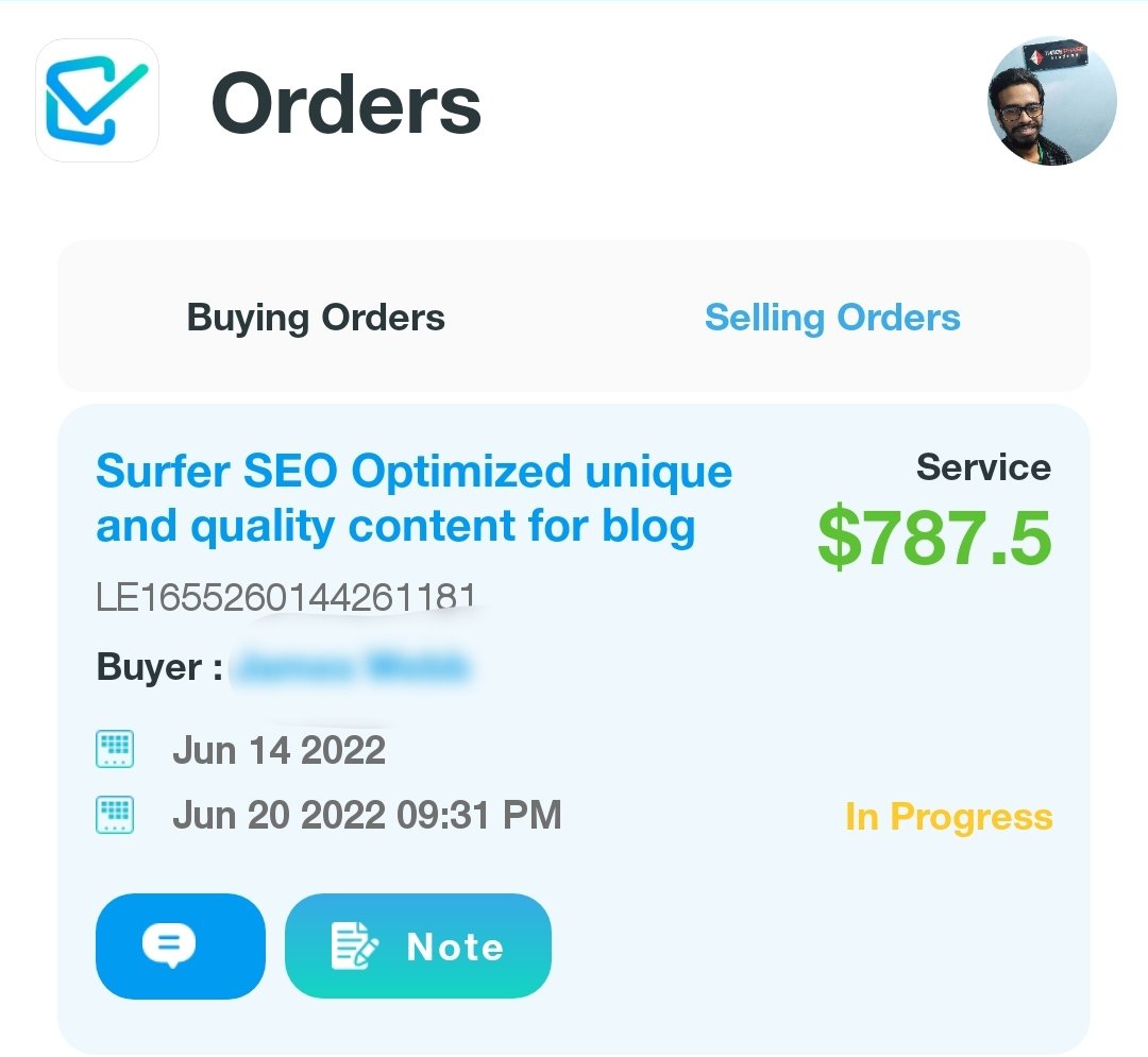 TarunnoEmu's tweet photo. My highest running order... Happy freelancing..
Feel free to reach out, if you need any content writing work.
#content #contentwritng #article @legiitcom #legiit https://t.co/JbVQUW2J8E