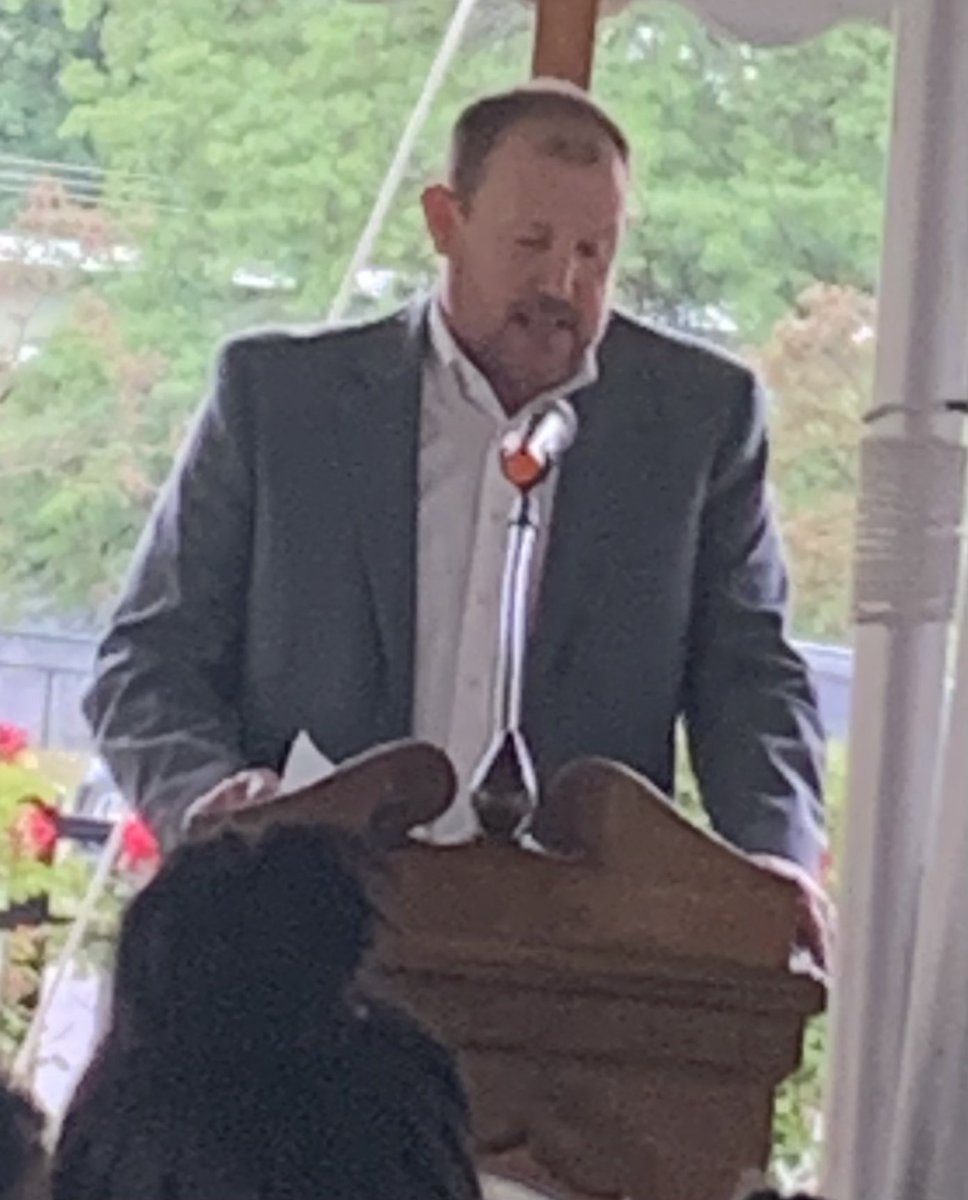 Wonderful ceremony today honoring former ED of Leominster H.A. Gene Capoccia by dedicating Community Center.