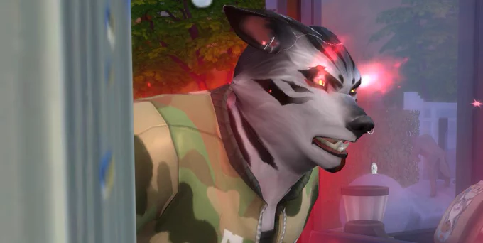 Her name is Donova 🐺🌖

@TheSims ❤️ 