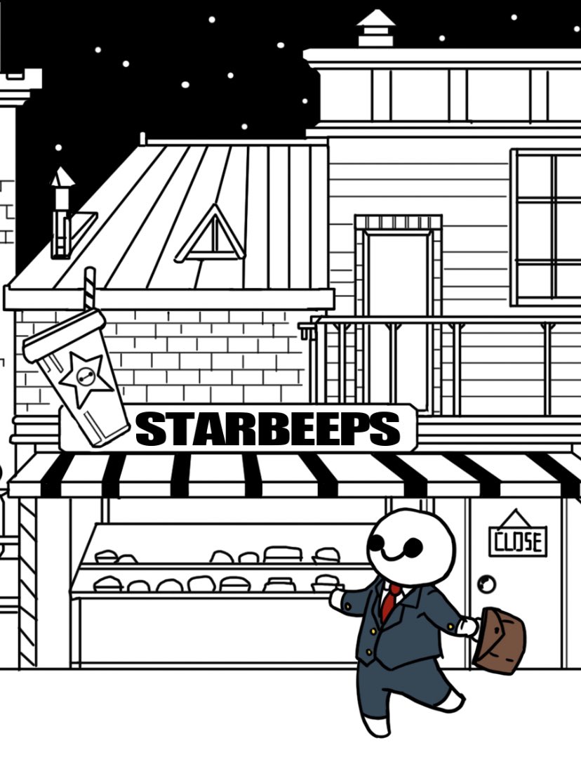 Enjoy this picture of a happy beepo from our comics! ~boop boop